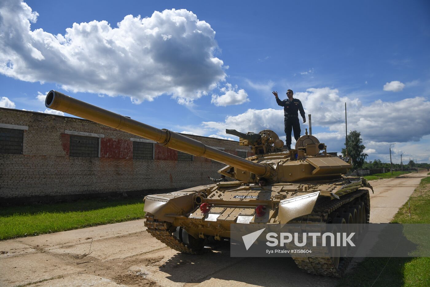 Rehearsal of 2017 Tank Biathlon