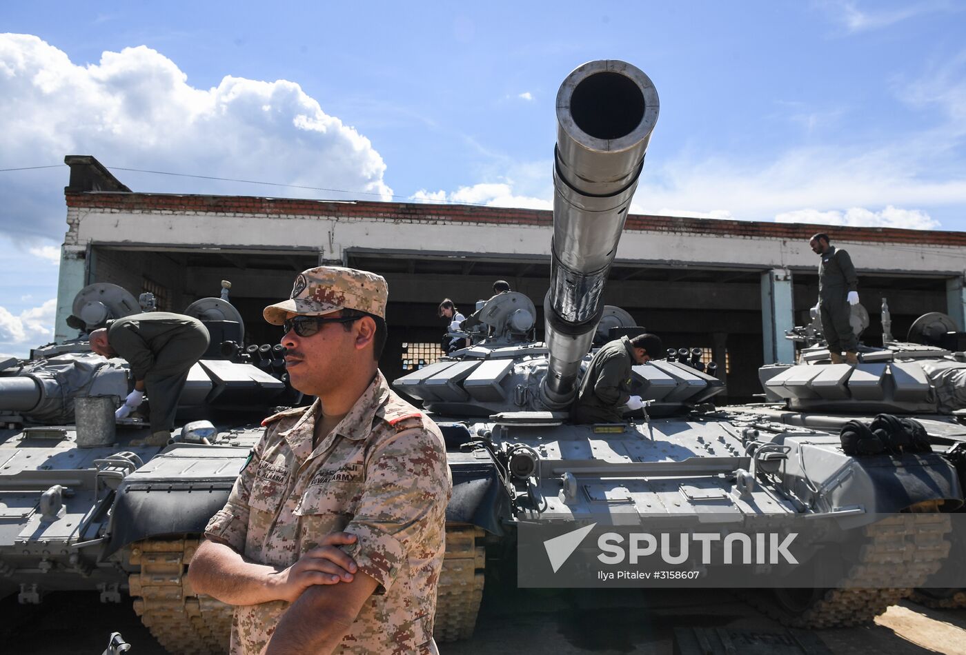 Rehearsal of 2017 Tank Biathlon