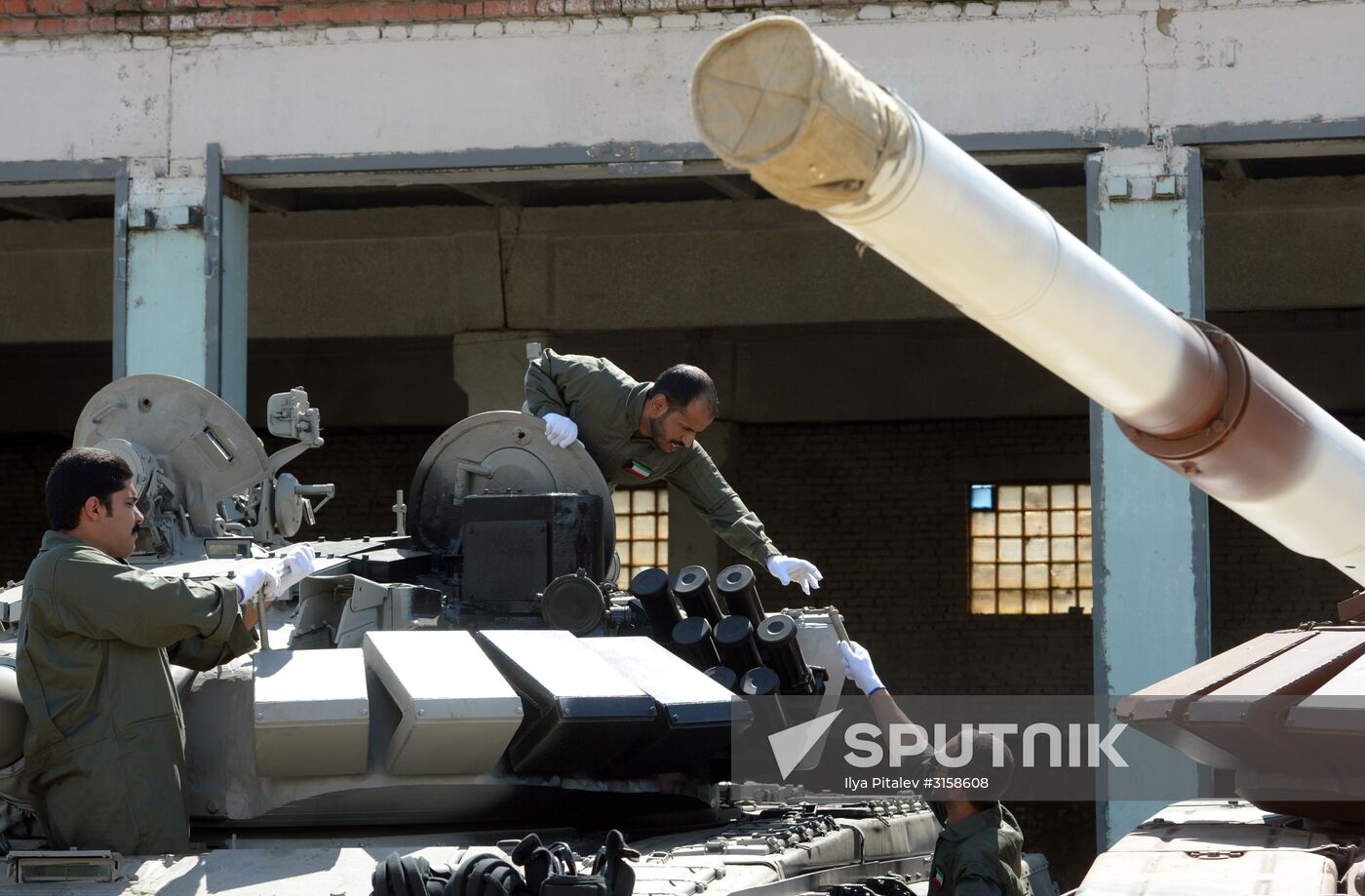 Rehearsal of 2017 Tank Biathlon