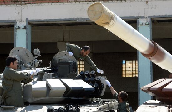 Rehearsal of 2017 Tank Biathlon