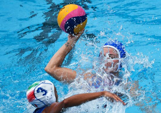2017 FINA World Championships. Water Polo Tournament. Women. Italy vs. Russia