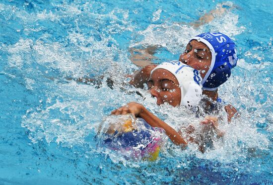 2017 FINA World Championships. Water Polo Tournament. Women. Italy vs. Russia