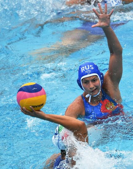 2017 FINA World Championships. Water Polo Tournament. Women. Italy vs. Russia