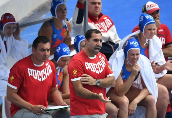 2017 FINA World Championships. Water Polo Tournament. Women. Italy vs. Russia