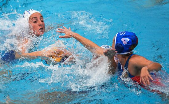 2017 FINA World Championships. Water Polo Tournament. Women. Italy vs. Russia