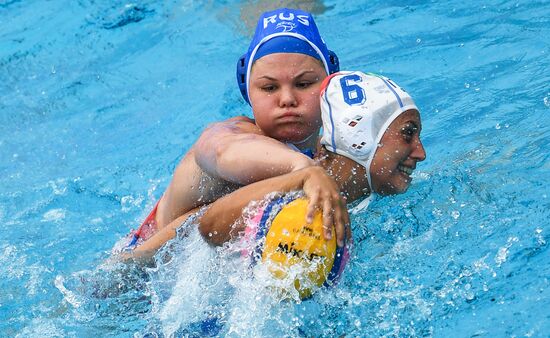 2017 FINA World Championships. Water Polo Tournament. Women. Italy vs. Russia