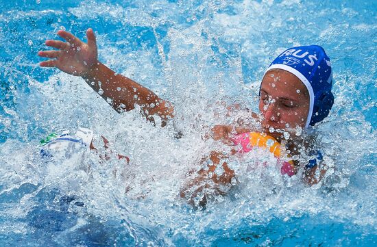 2017 FINA World Championships. Water Polo Tournament. Women. Italy vs. Russia