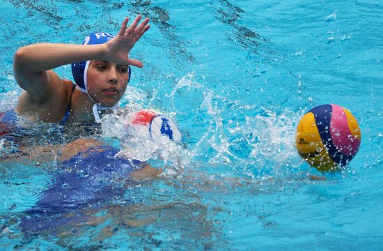 2017 FINA World Championships. Water Polo Tournament. Women. Italy vs. Russia