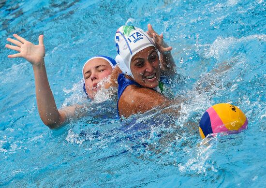 2017 FINA World Championships. Water Polo Tournament. Women. Italy vs. Russia