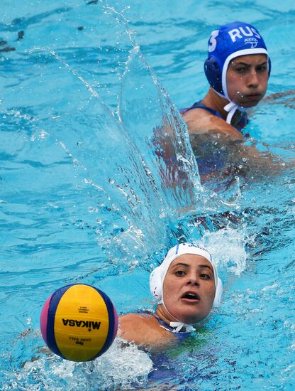 2017 FINA World Championships. Water Polo Tournament. Women. Italy vs. Russia