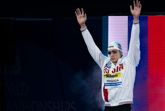 17th FINA World Championships. Swimming. Day two