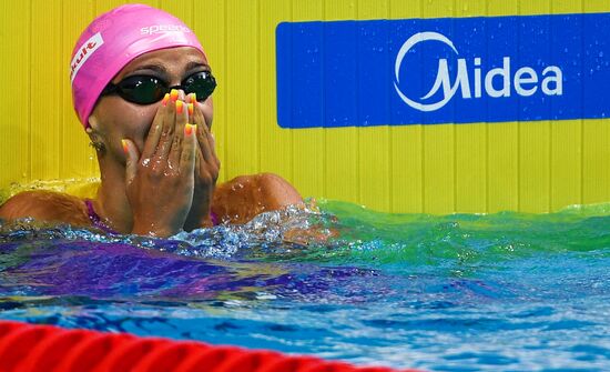 17th FINA World Masters Championships. Swimming. Day two