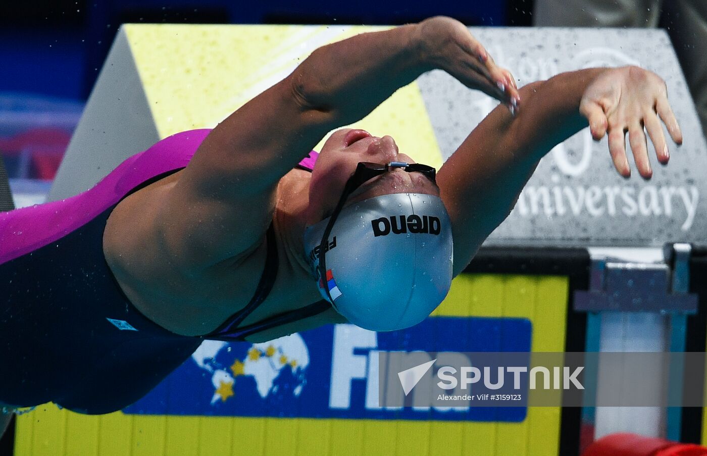 17th FINA World Masters Championships. Swimming. Day two