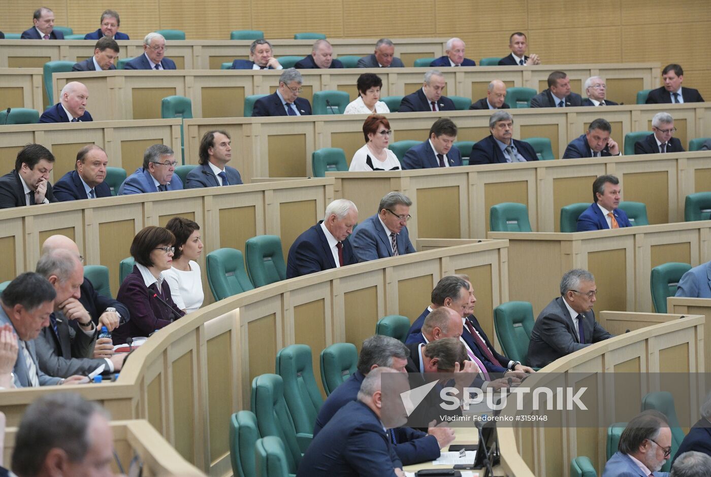 Final meeting of the Russian Federation Council's spring session