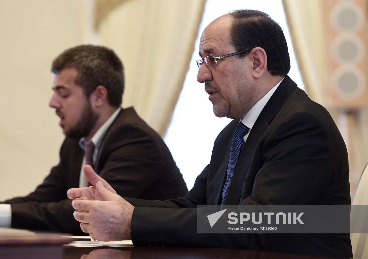 Russian President Vladimir Putin meets with Vice President of Iraq Nouri al-Maliki