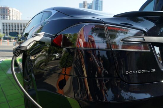 EV charging station opens in Krasnodar