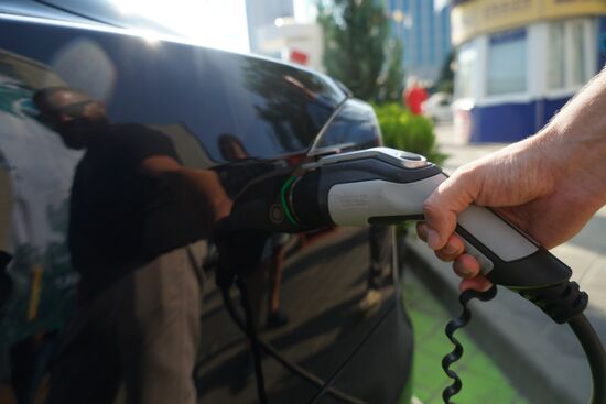 EV charging station opens in Krasnodar