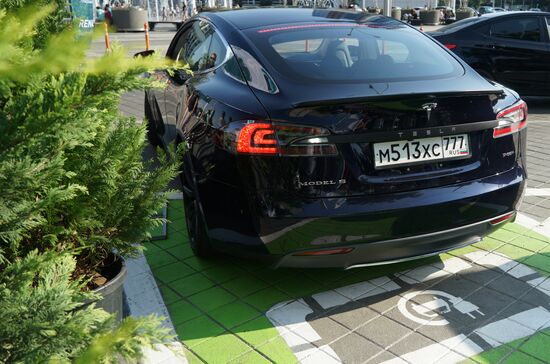 EV charging station opens in Krasnodar