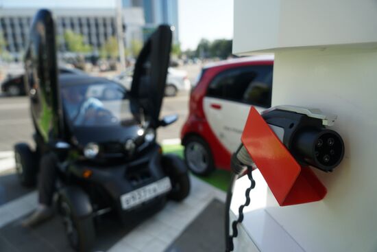 EV charging station opens in Krasnodar