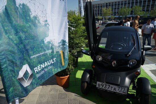 EV charging station opens in Krasnodar