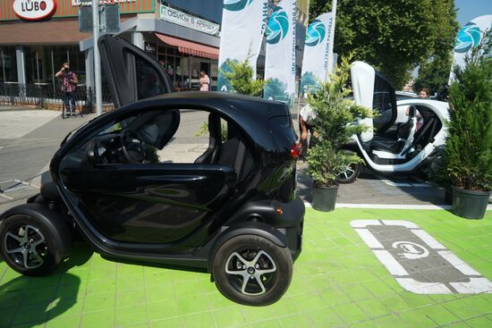 EV charging station opens in Krasnodar