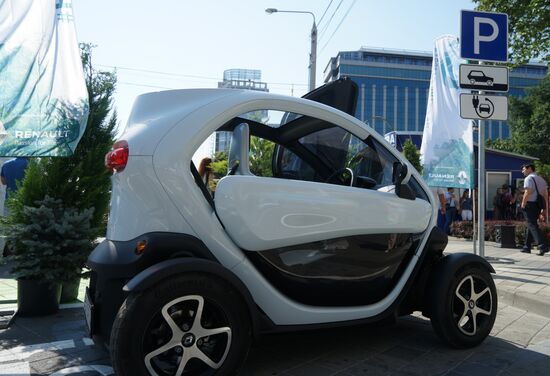 EV charging station opens in Krasnodar