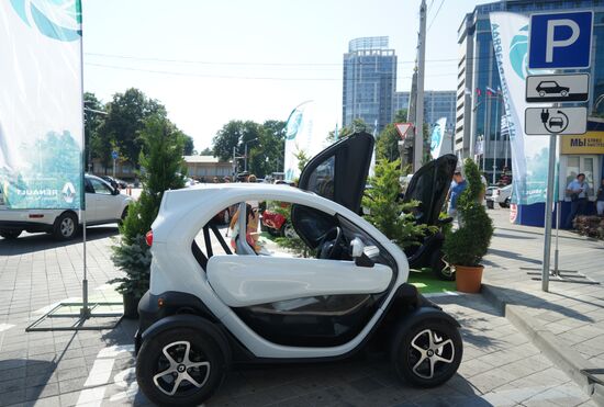 EV charging station opens in Krasnodar