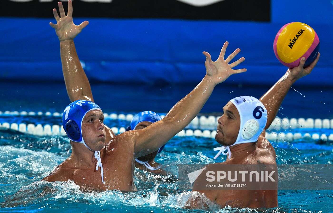 17th FINA World Championships. Men. Water polo. Hungary vs. Russia (quarterfinal)