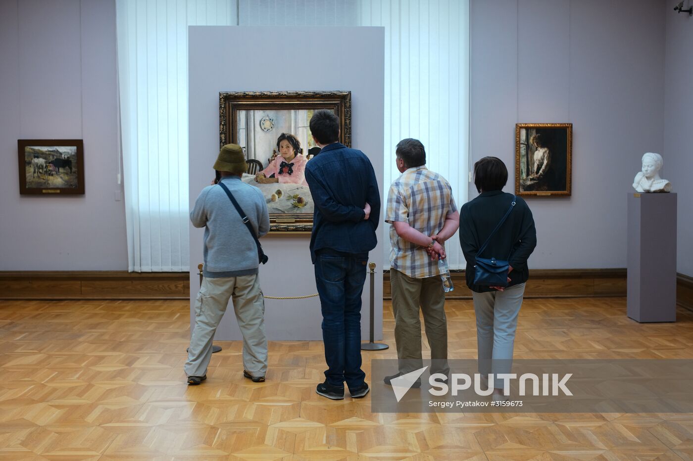 Tourists in Moscow