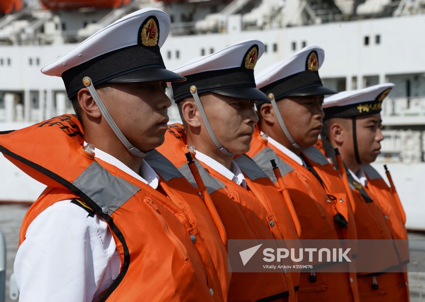 Chinese corvette Huangshi arrives in Vladivostok