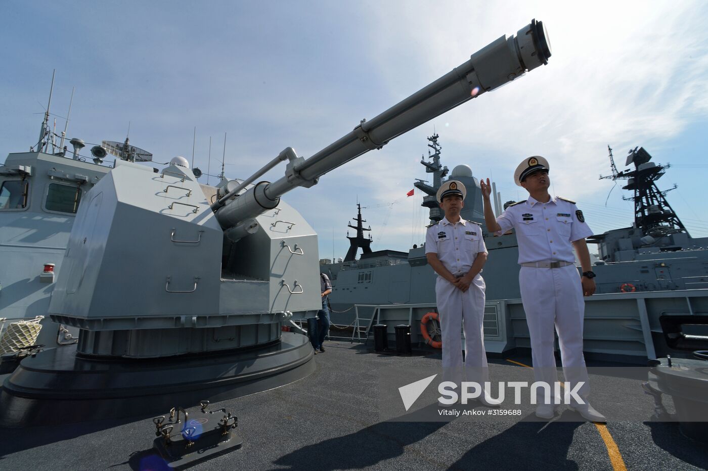 Chinese corvette Huangshi arrives in Vladivostok