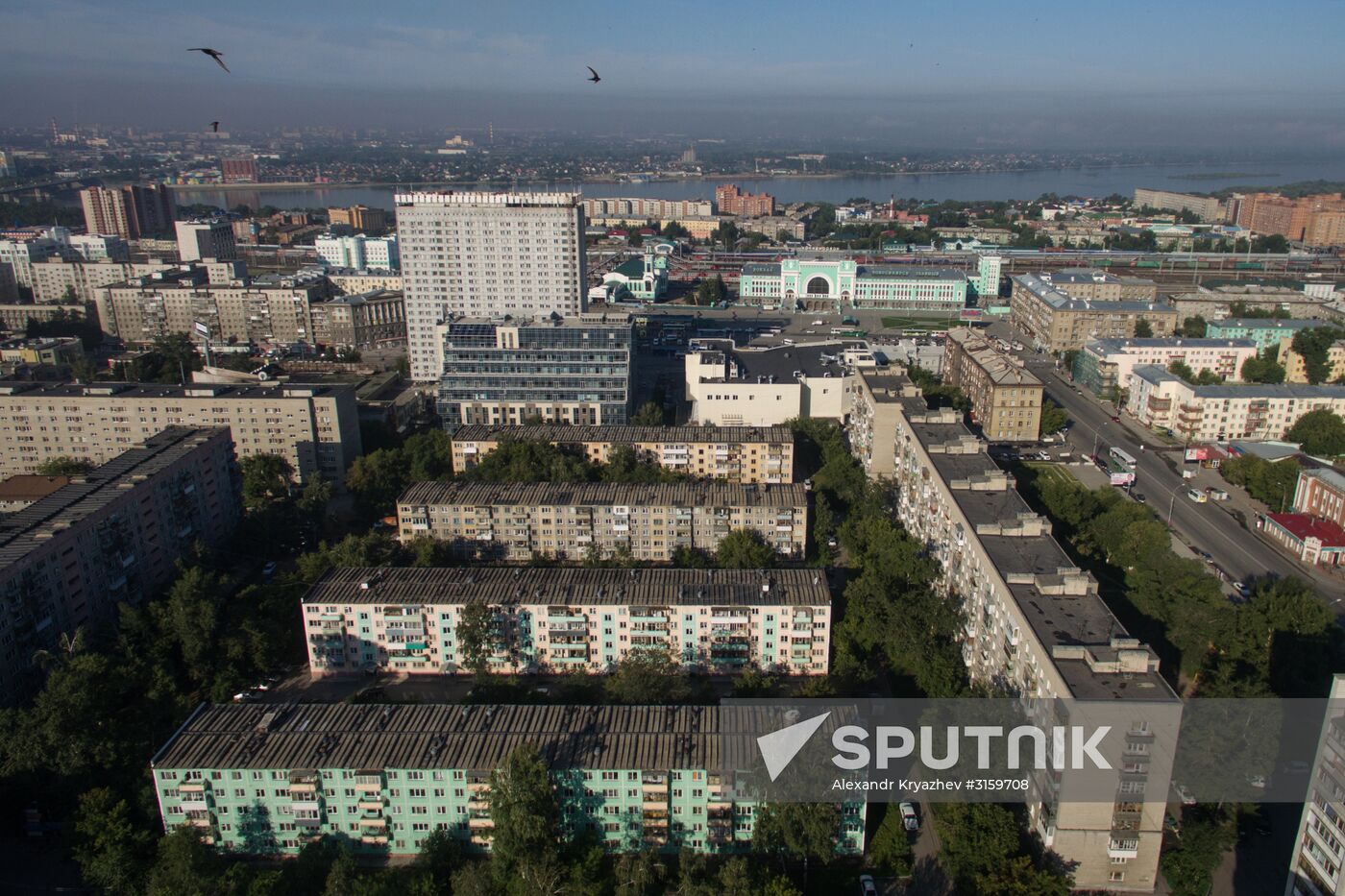 Russian cities. Novosibirsk