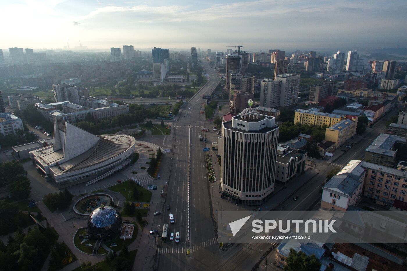 Russian cities. Novosibirsk