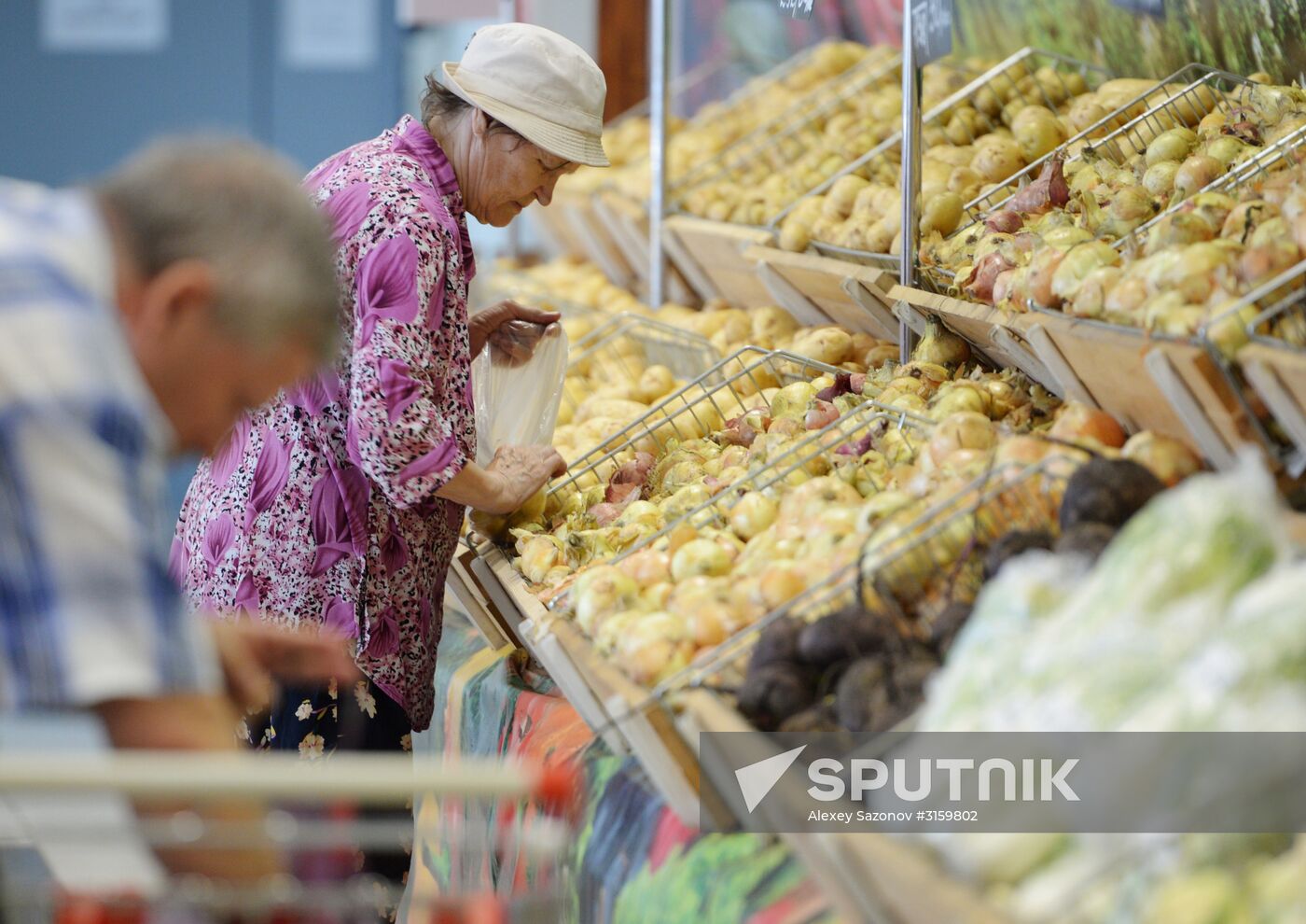 Central market in Voronezh