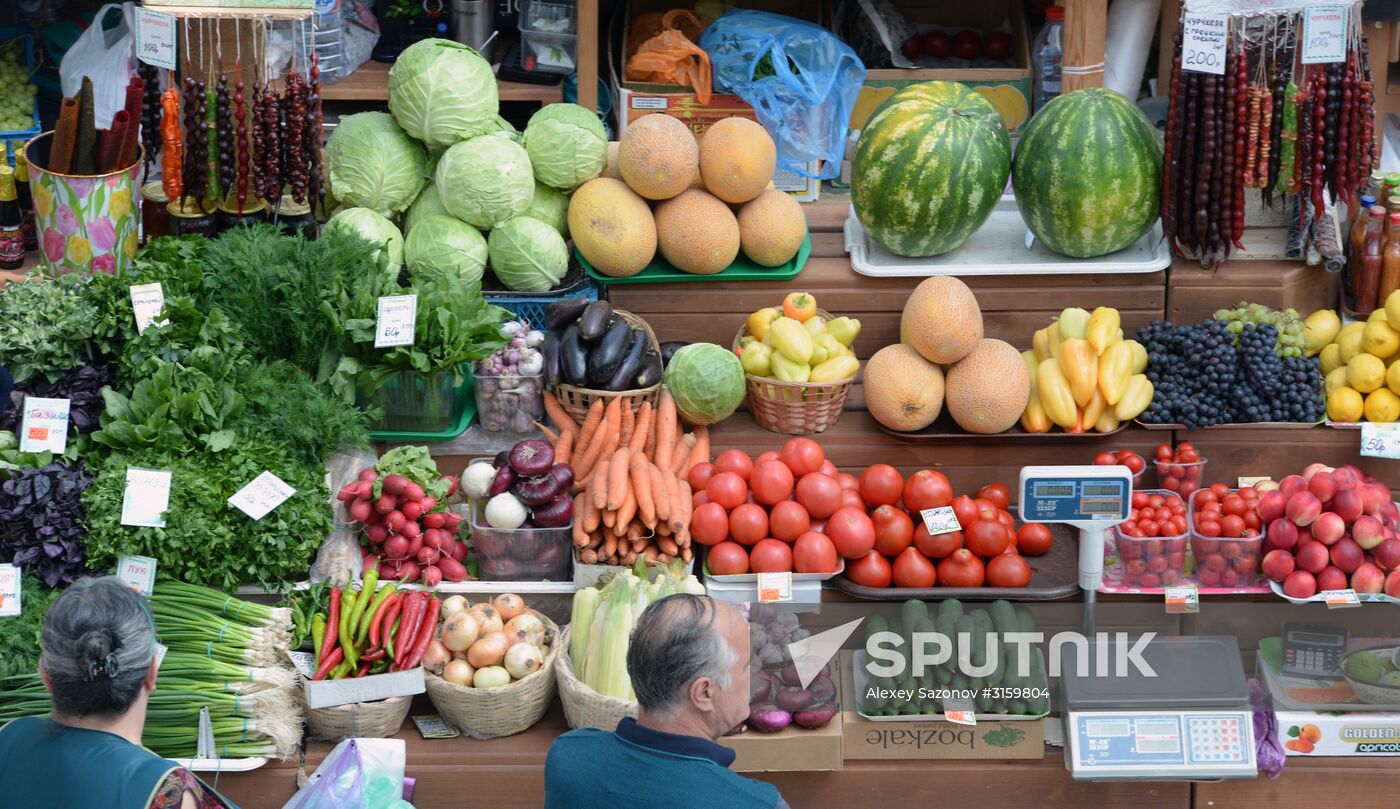 Central market in Voronezh