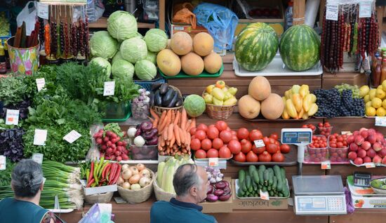 Central market in Voronezh