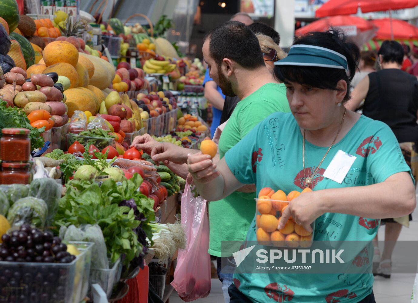 Central market in Voronezh