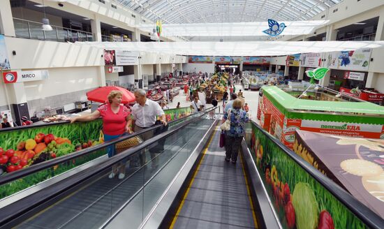 Central market in Voronezh