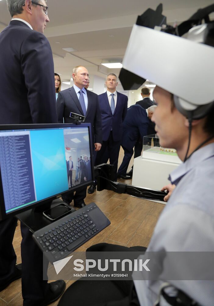 President Vladimir Putin's working visit to Karelia