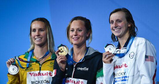 2017 FINA World Aquatics Championships. Swimming. Day four