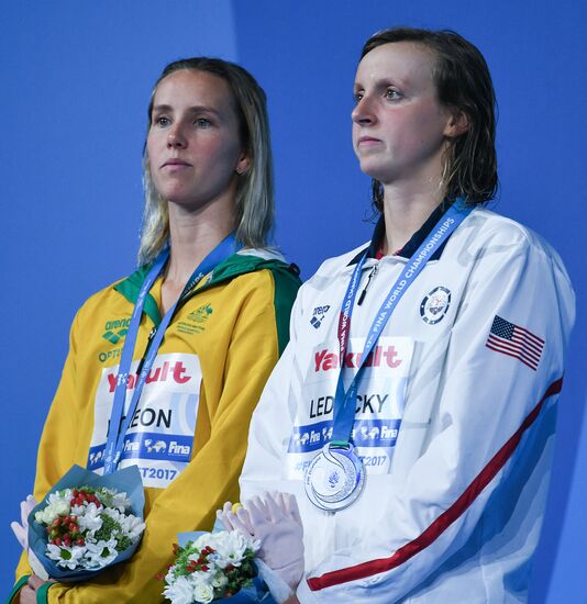 2017 FINA World Aquatics Championships. Swimming. Day four
