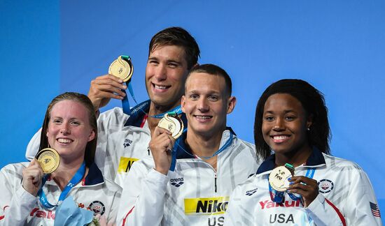 2017 FINA World Aquatics Championships. Swimming. Day four