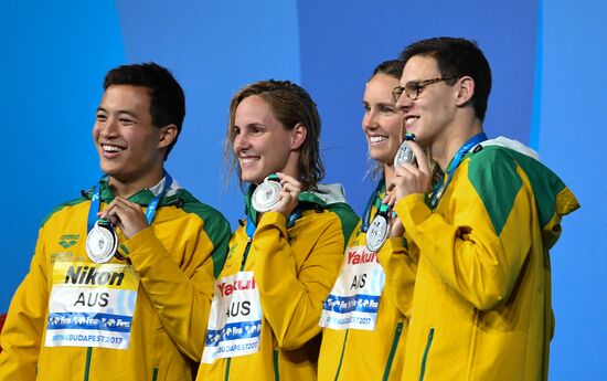 2017 FINA World Aquatics Championships. Swimming. Day four
