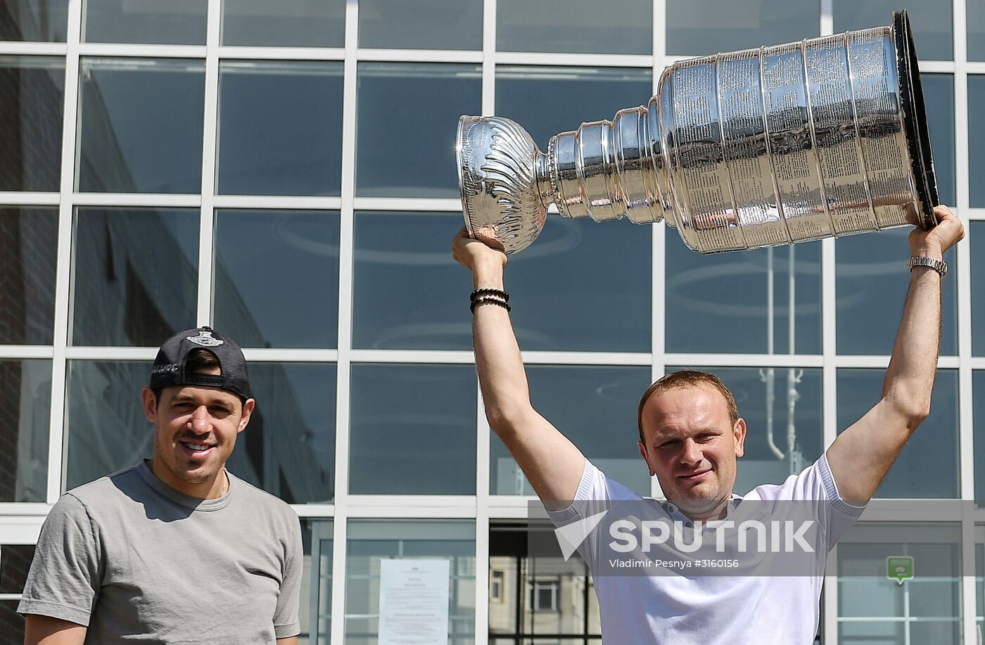 Stanley Cup presentation in Moscow