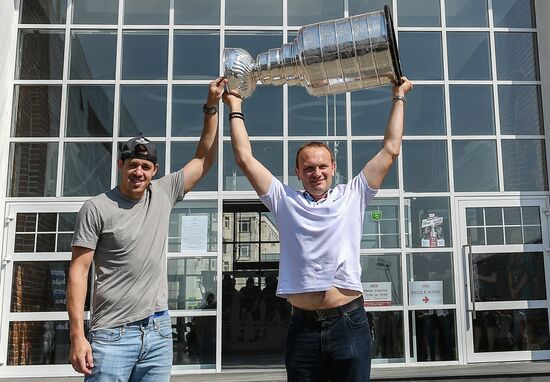 Stanley Cup presentation in Moscow