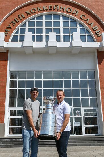 Stanley Cup presentation in Moscow