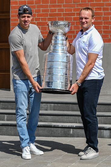 Stanley Cup presentation in Moscow
