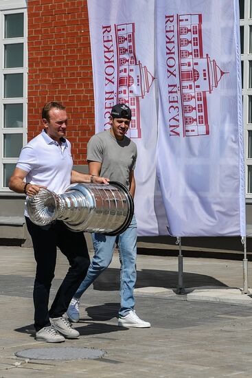 Stanley Cup presentation in Moscow