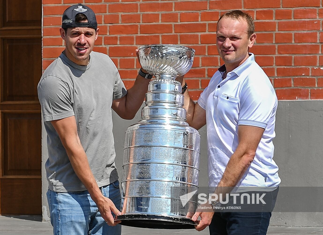 Stanley Cup presentation in Moscow