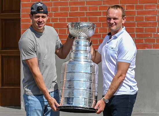 Stanley Cup presentation in Moscow